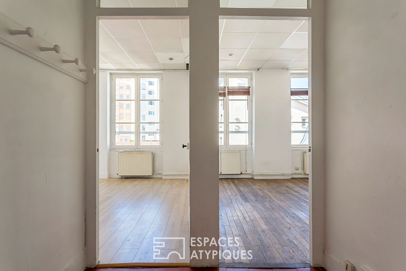 Appartement T2 en dernier étage à rénover