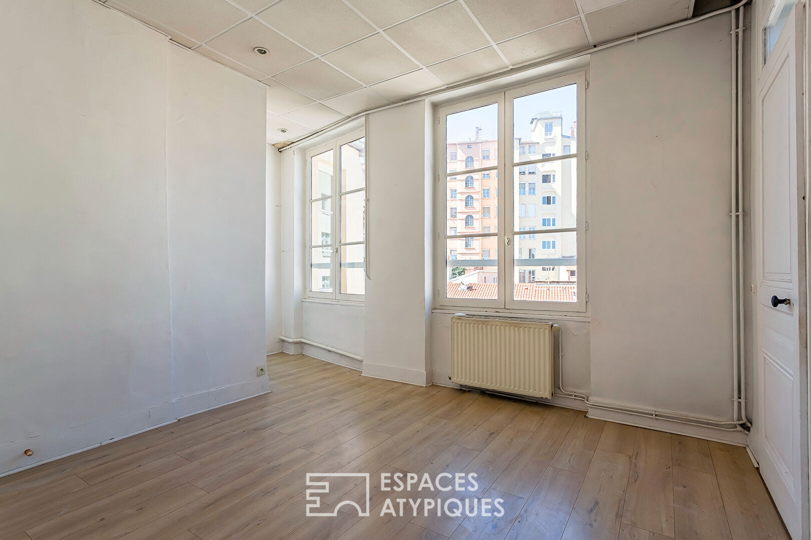 Appartement T2 en dernier étage à rénover