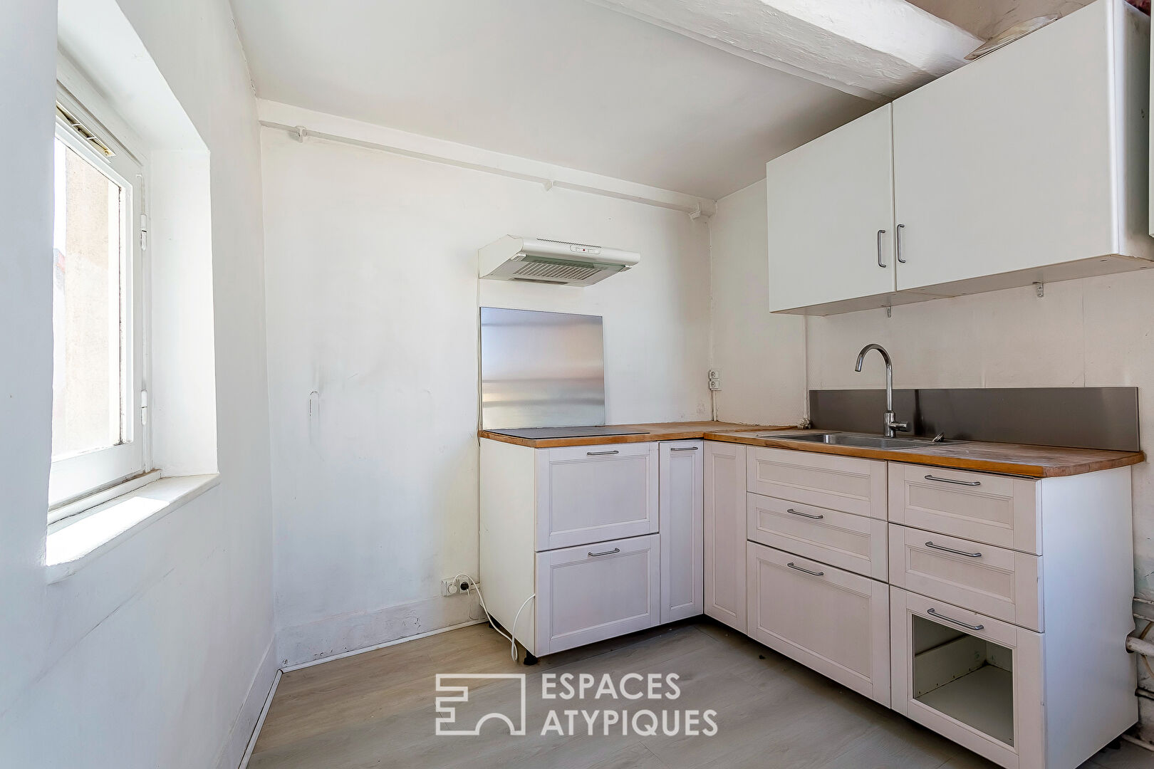Appartement T2 en dernier étage à rénover