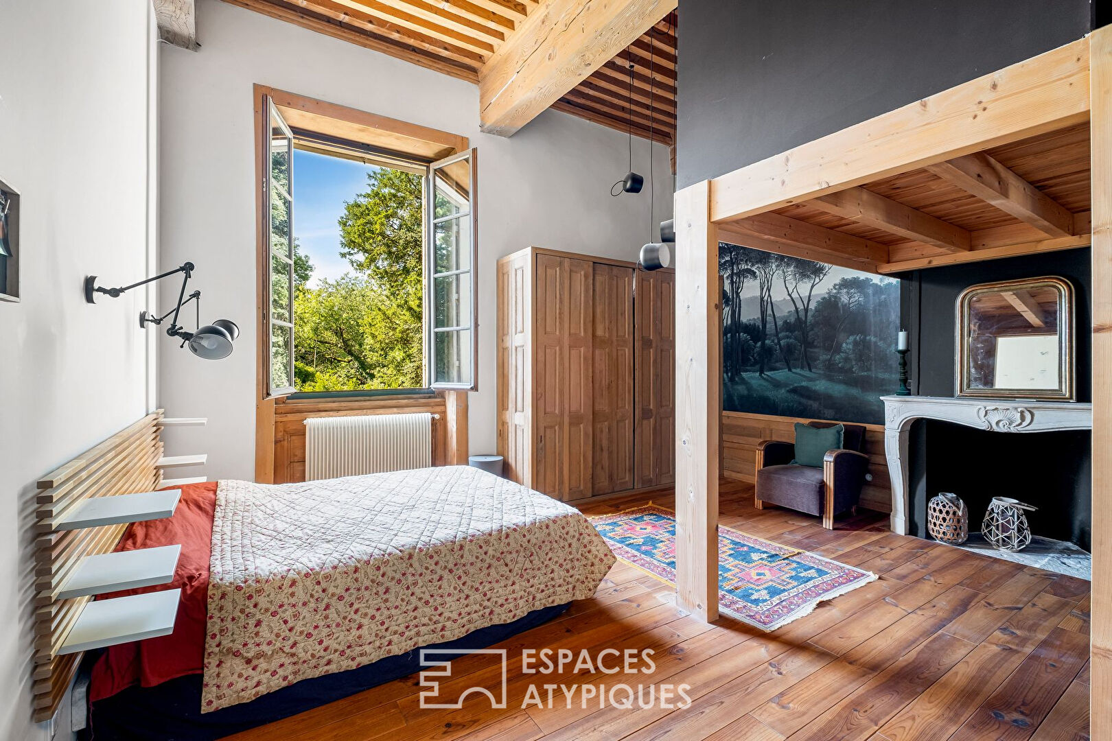 Duplex de charme avec jardin dans une maison de maître à Irigny