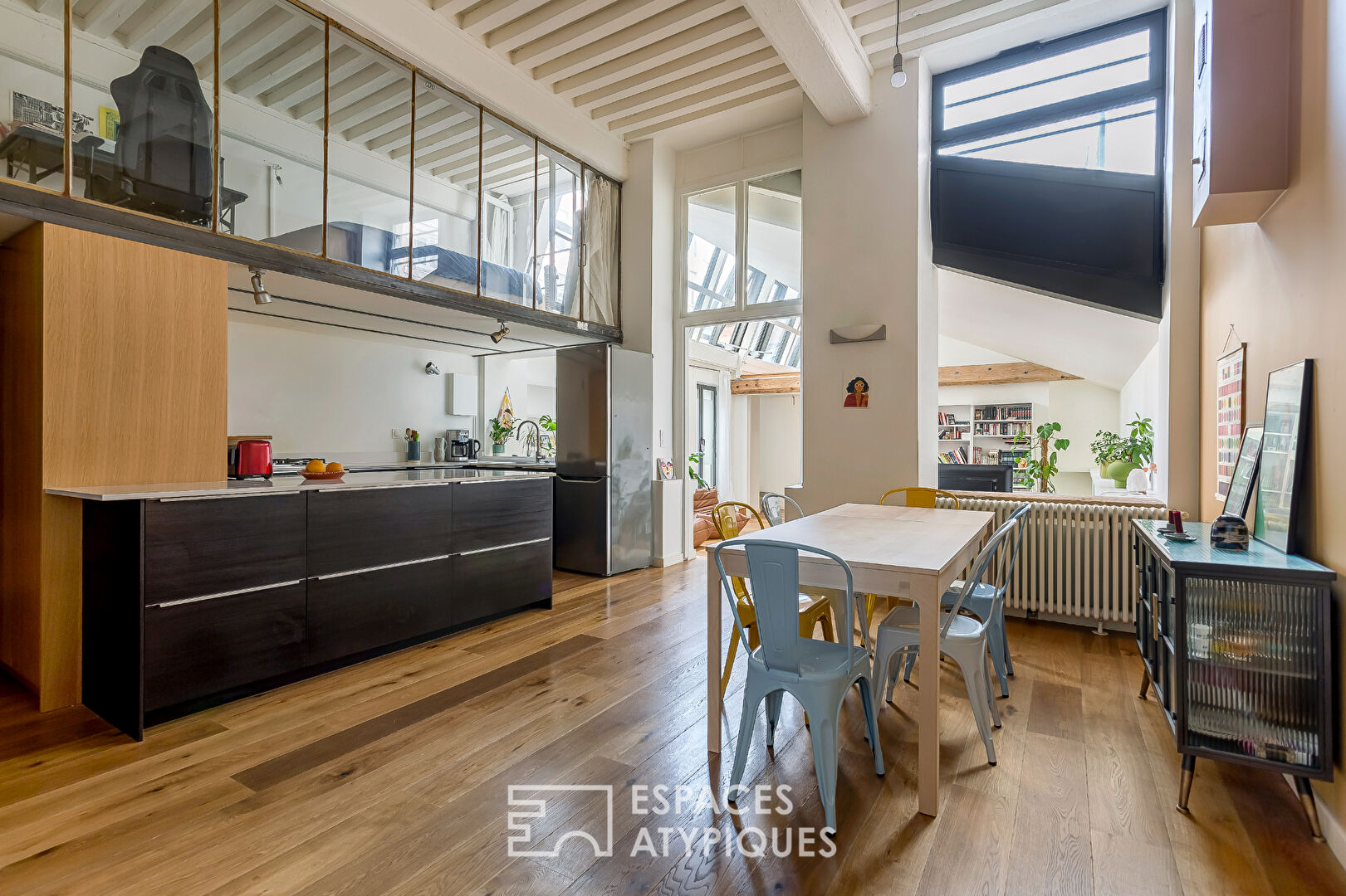 Loft avec atelier d’artiste au coeur de la Croix Rousse