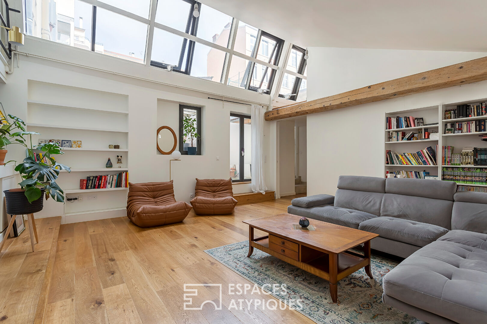 Loft avec atelier d’artiste au coeur de la Croix Rousse