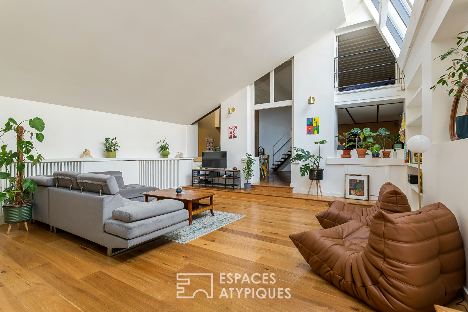 Loft avec atelier d’artiste au coeur de la Croix Rousse