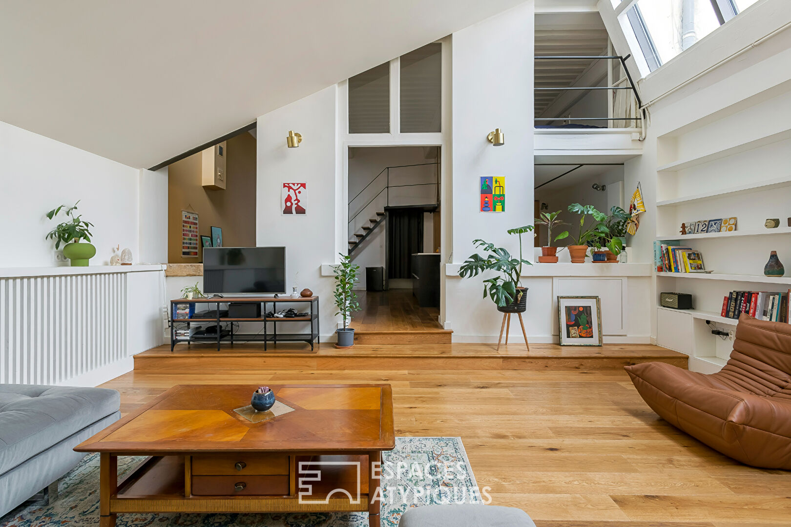 Loft avec atelier d’artiste au coeur de la Croix Rousse