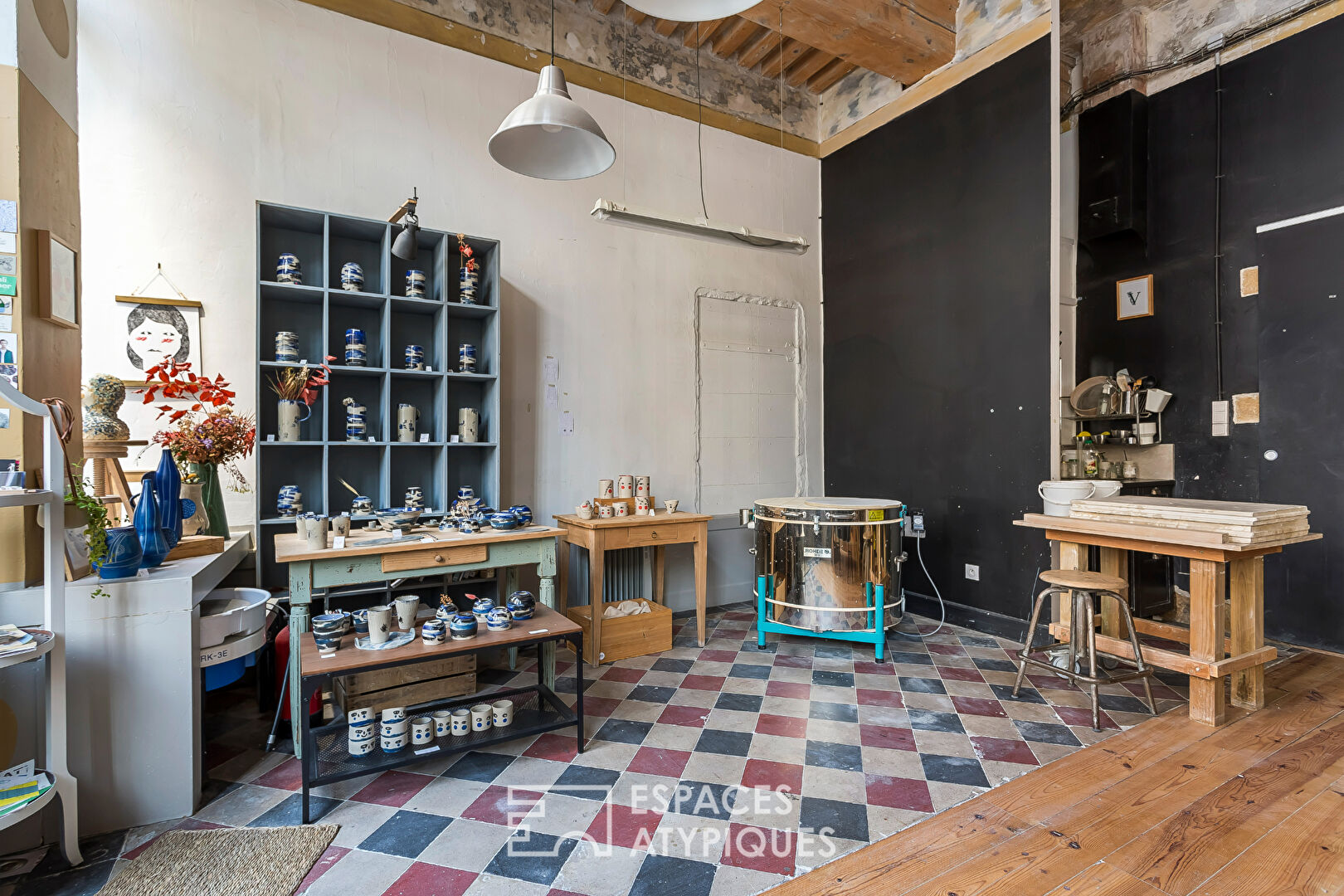 Loft avec atelier d’artiste au coeur de la Croix Rousse