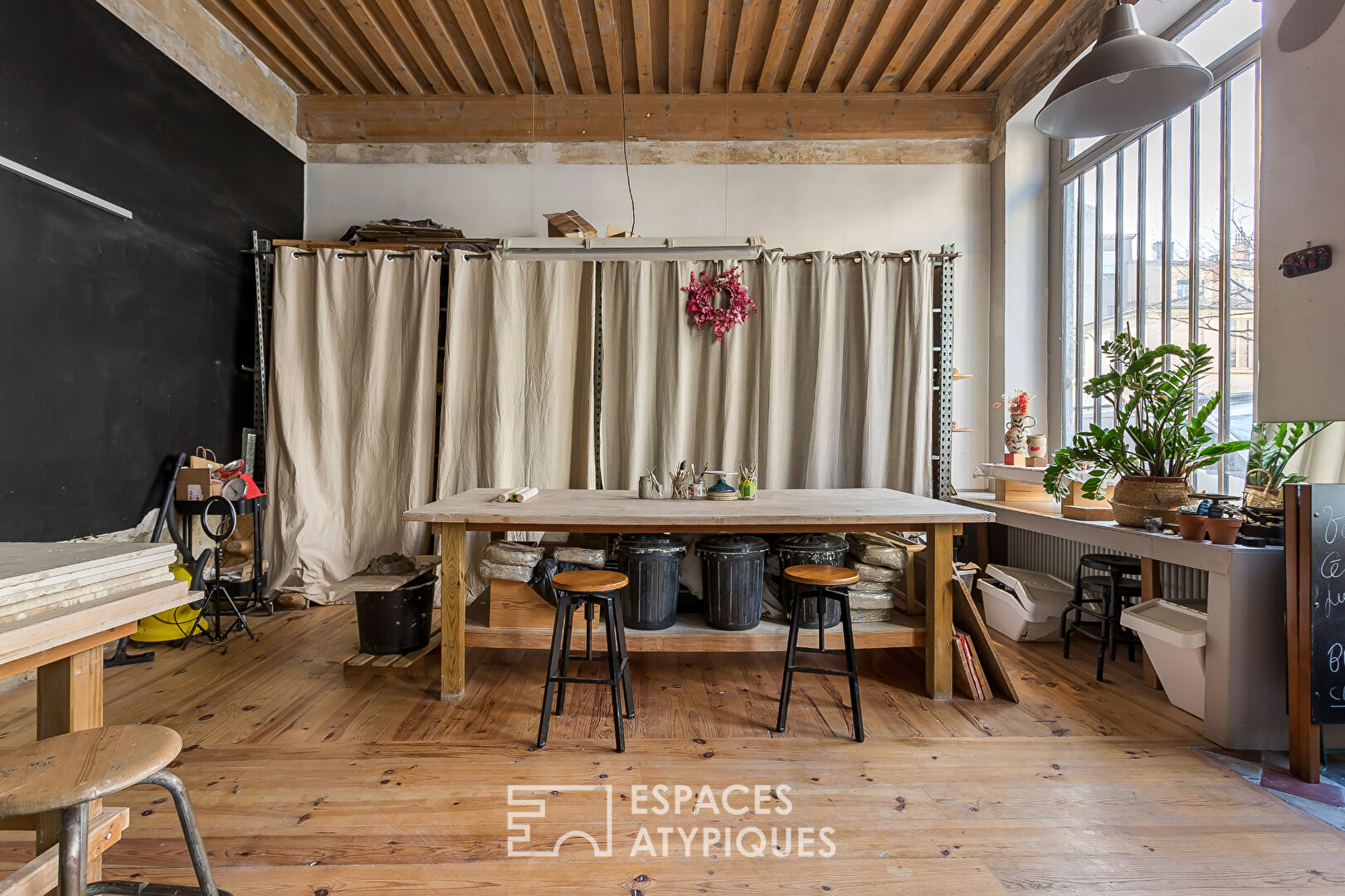 Loft avec atelier d’artiste au coeur de la Croix Rousse
