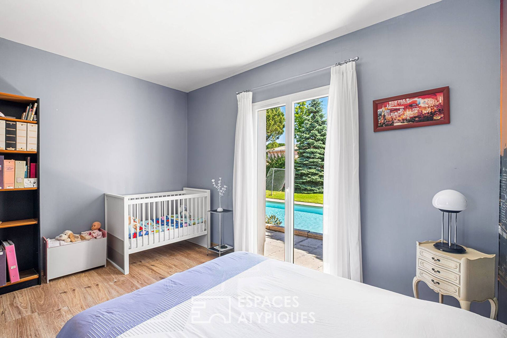Maison au style provençal avec piscine proche du centre des Côtes d’Arey
