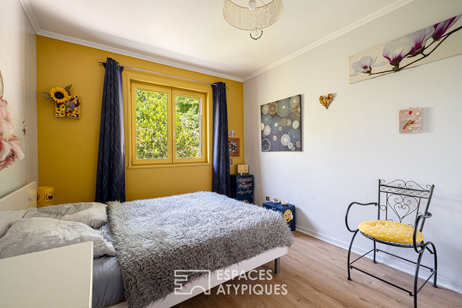Villa avec extension en bois