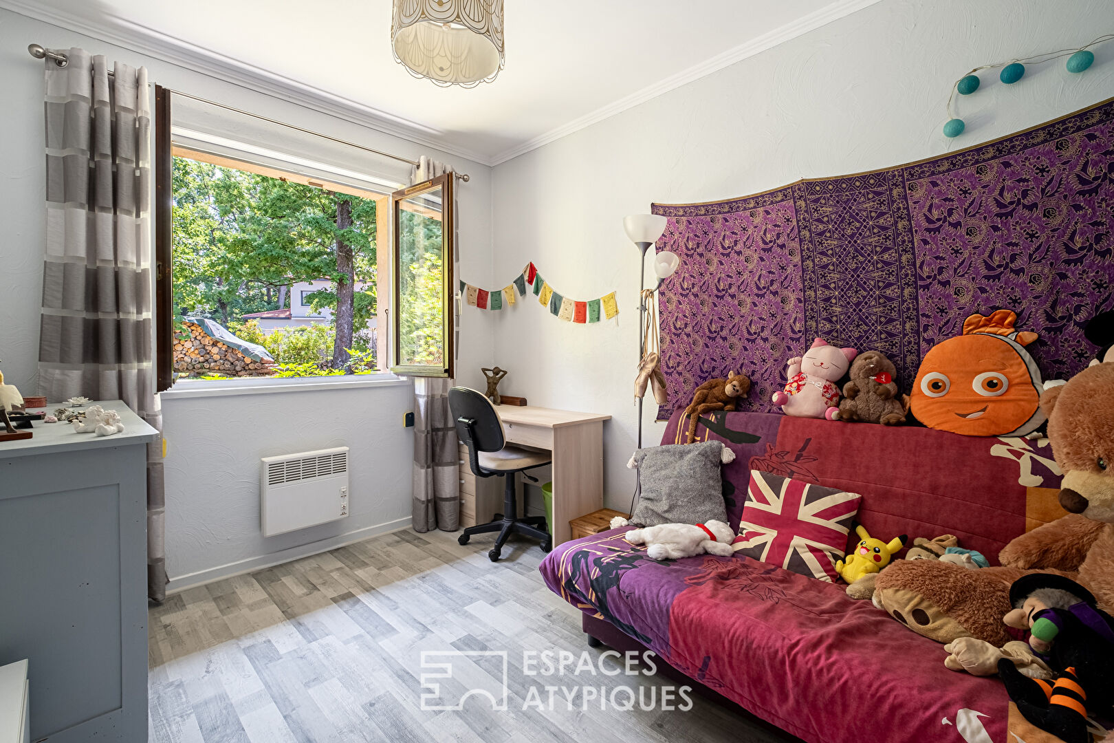 Villa avec extension en bois