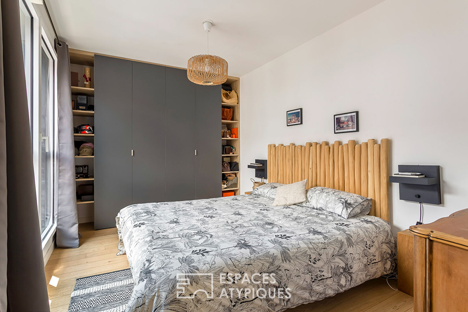 Appartement contemporain avec terrasse et vue dégagée