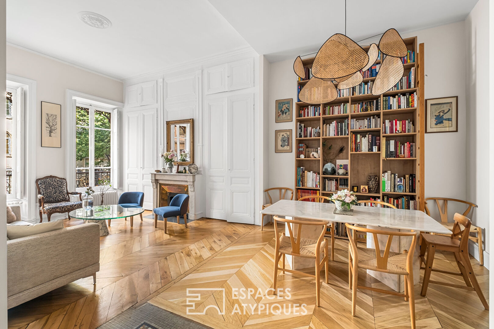 Appartement bourgeois rénové quartier Saint-Georges