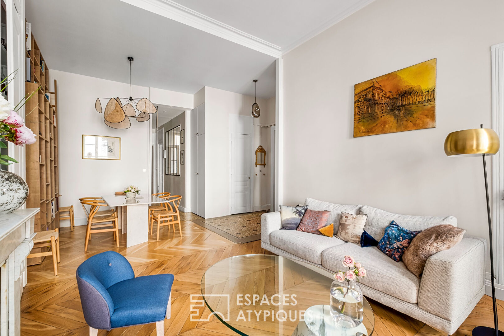 Appartement bourgeois rénové quartier Saint-Georges
