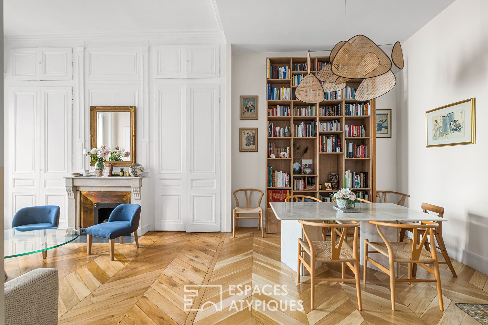 Appartement bourgeois rénové quartier Saint-Georges