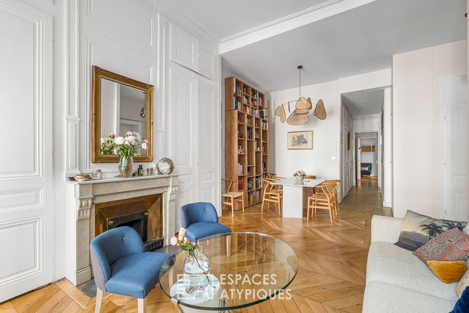 Appartement bourgeois rénové quartier Saint-Georges
