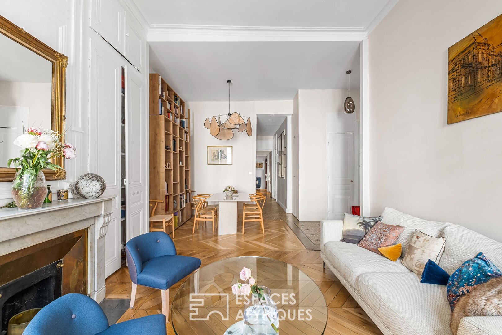 Appartement bourgeois rénové quartier Saint-Georges