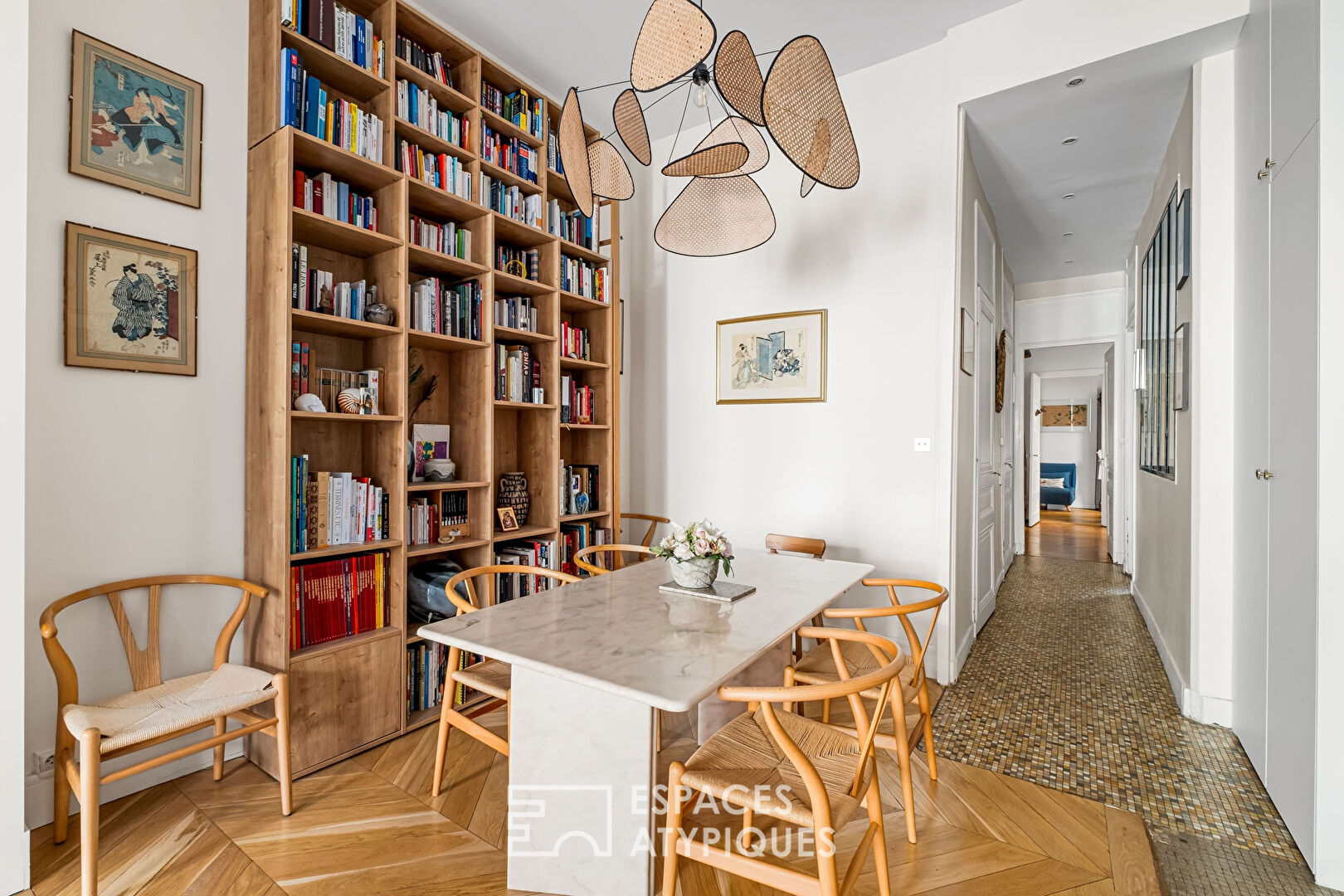 Appartement bourgeois rénové quartier Saint-Georges
