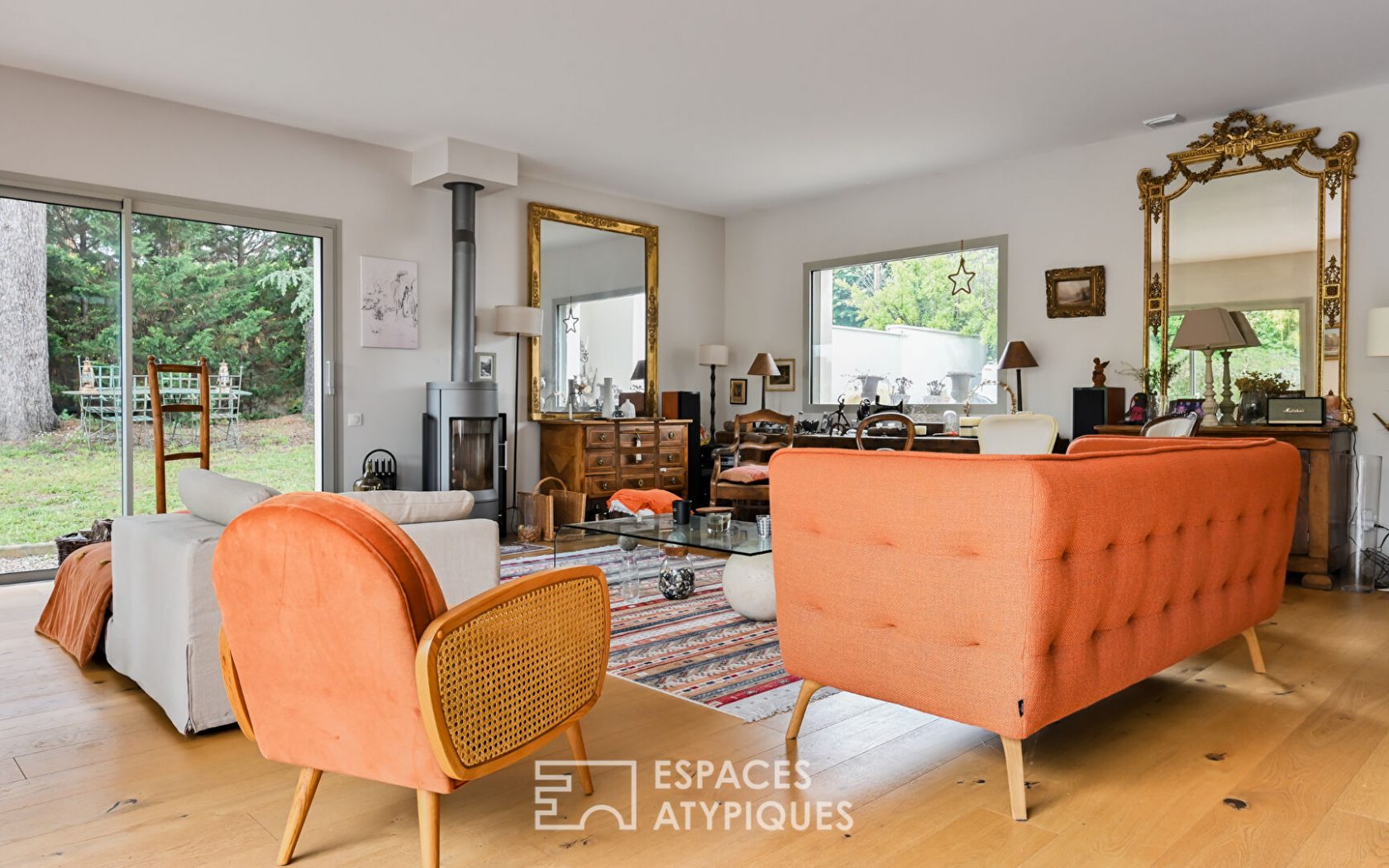Maison d’architecte avec piscine