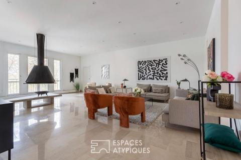 Appartement familial face au parc