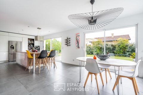 Maison récente avec piscine au calme