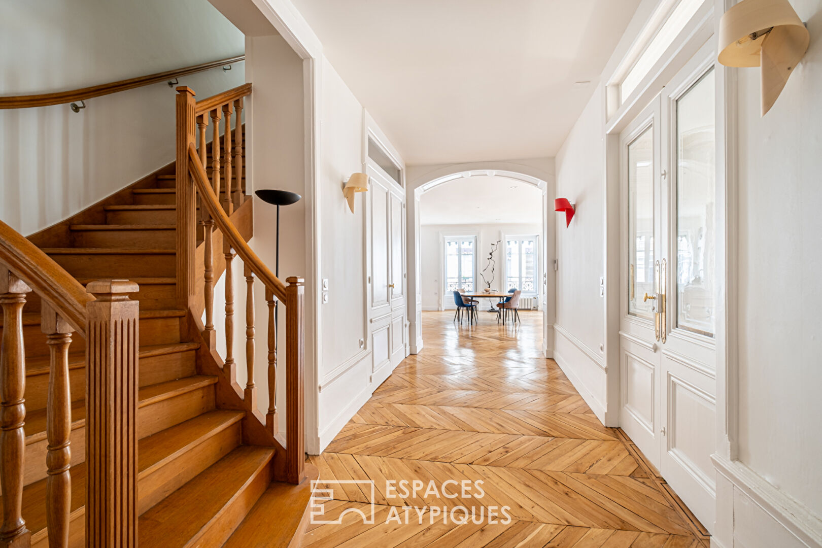 Duplex renové par architecte en dernier étage