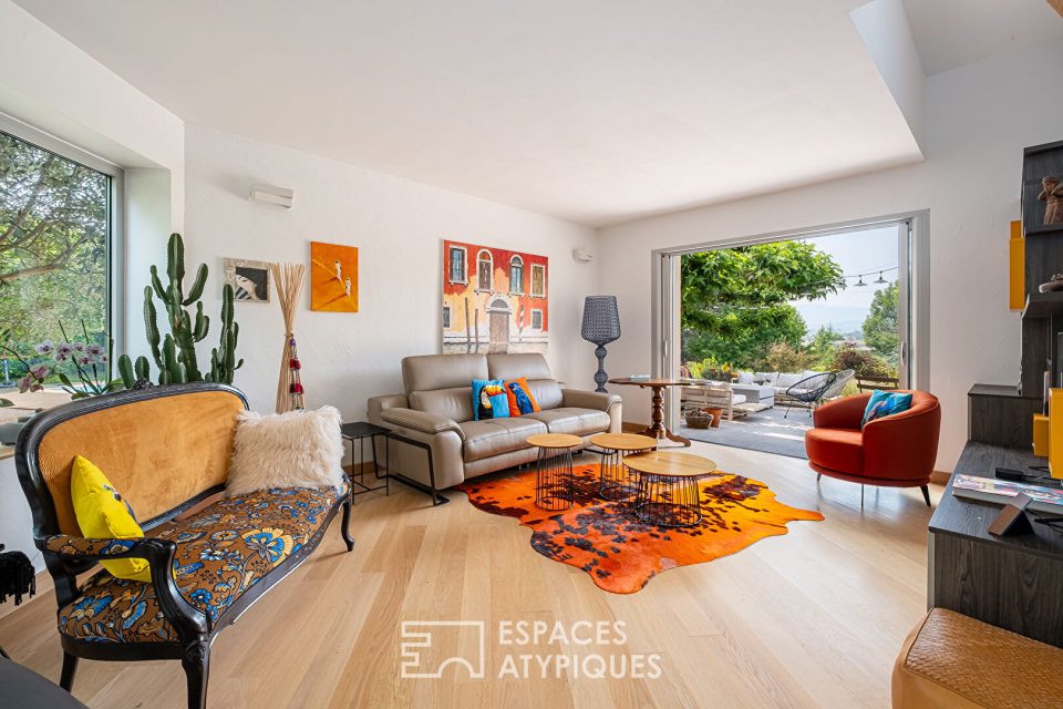 Maison d'architecte au coeur de la nature