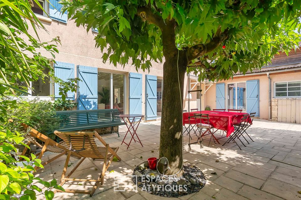 Maison de ville rénovée avec terrasse aux Gratte-Ciel