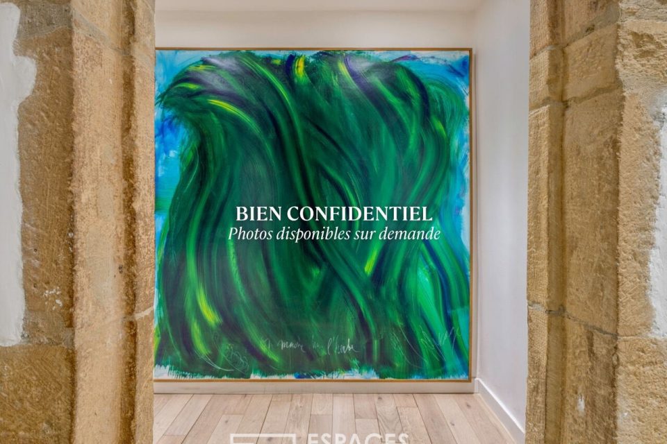 Appartement en dernier étage avec mezzanine  à Jean Macé