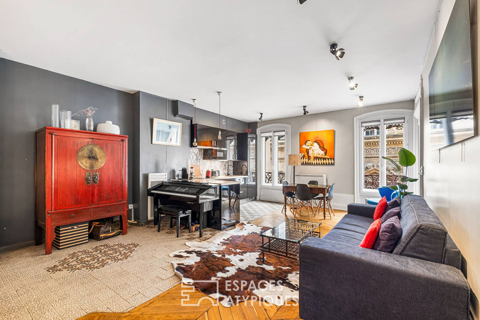 Appartement en étage élevé au coeur de la place des Terreaux