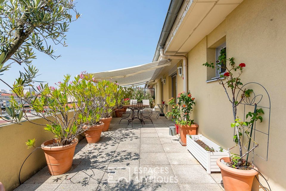 Rooftop avec terrasse de 123m²