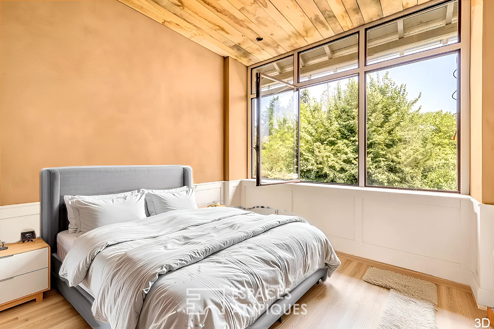 Ancienne dépendance avec extension contemporaine