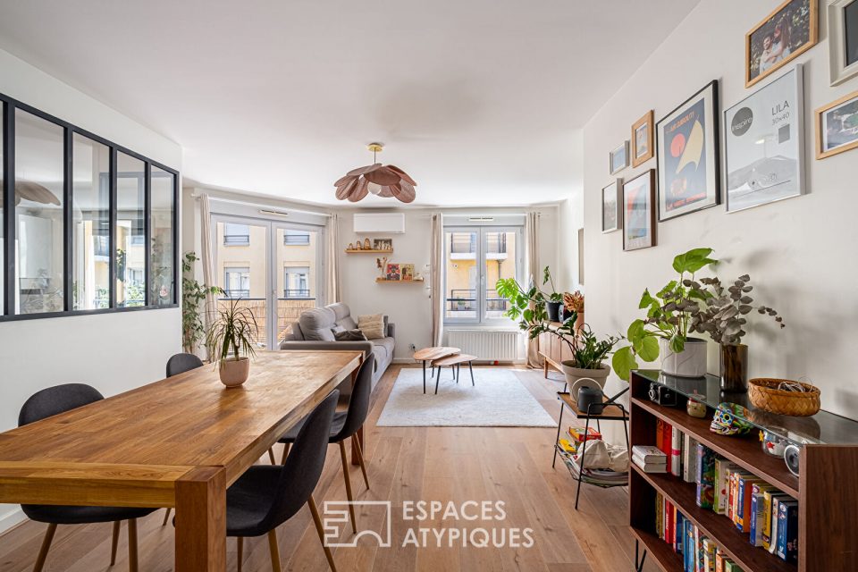 Rénovation contemporaine avec balcon ? Métro Sans-Souci