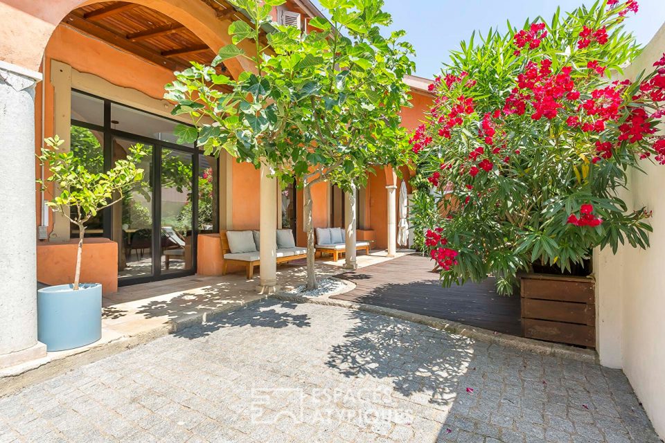 Maison de village rénovée avec terrasse