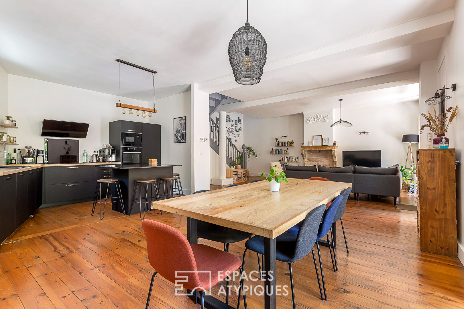 Renovated village house with terrace