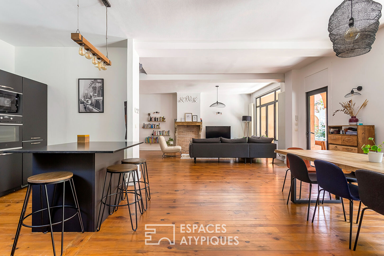 Renovated village house with terrace