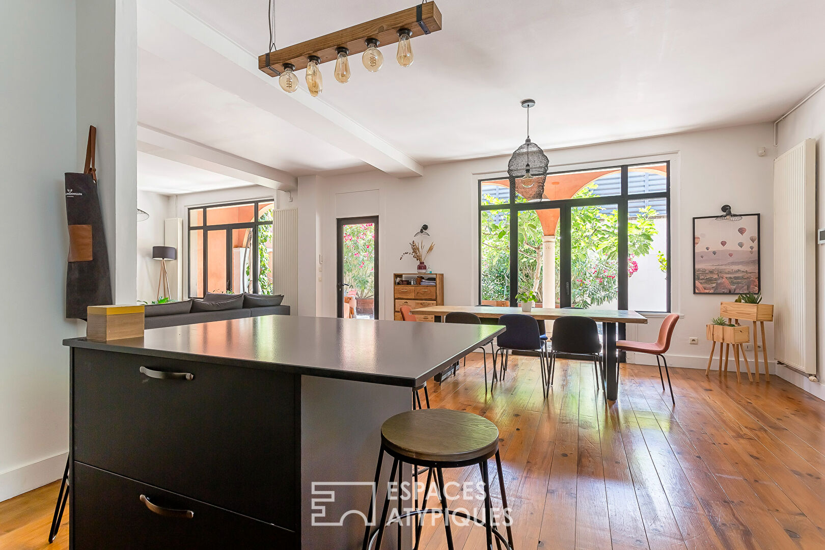 Renovated village house with terrace