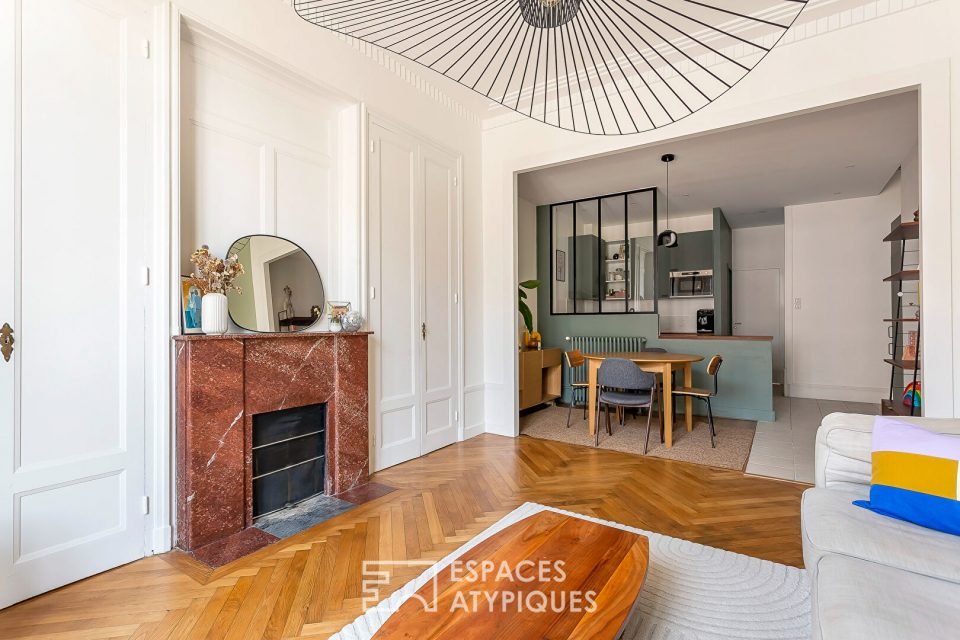 Duplex rénové en dernier étage et balcon
