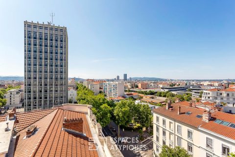 Appartement en dernier étage avec vue panoramique