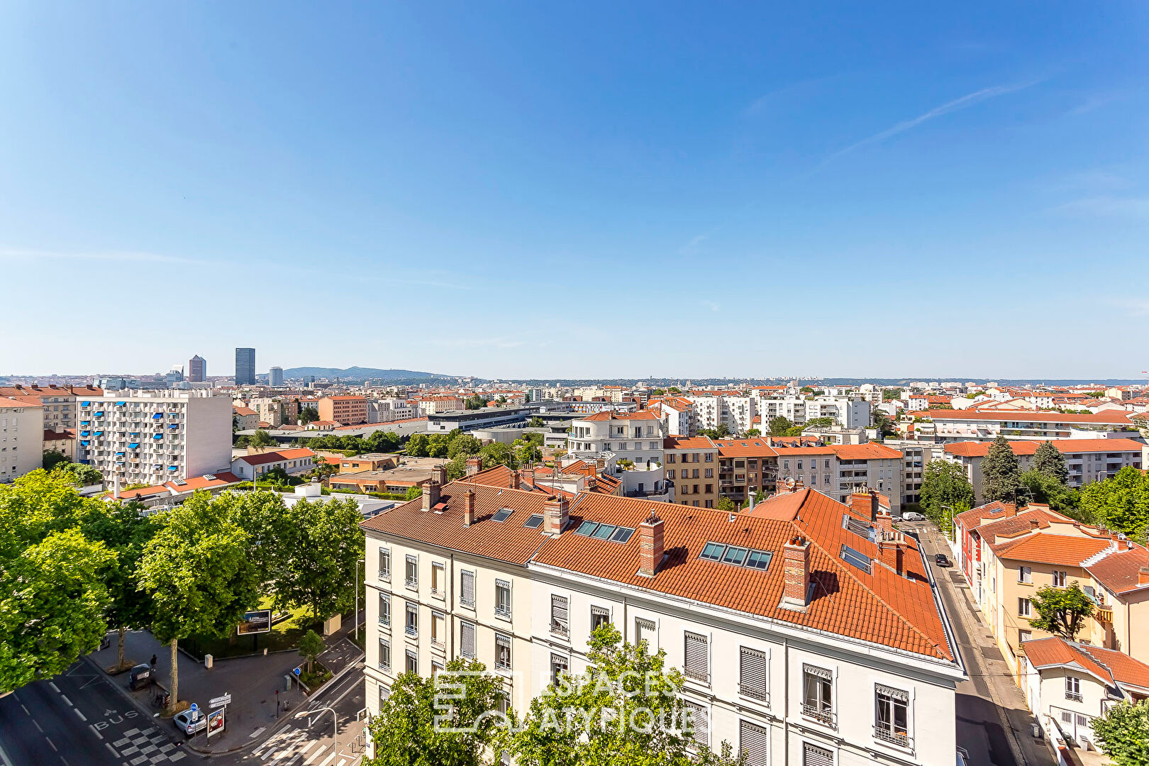 Appartement en dernier étage avec vue panoramique