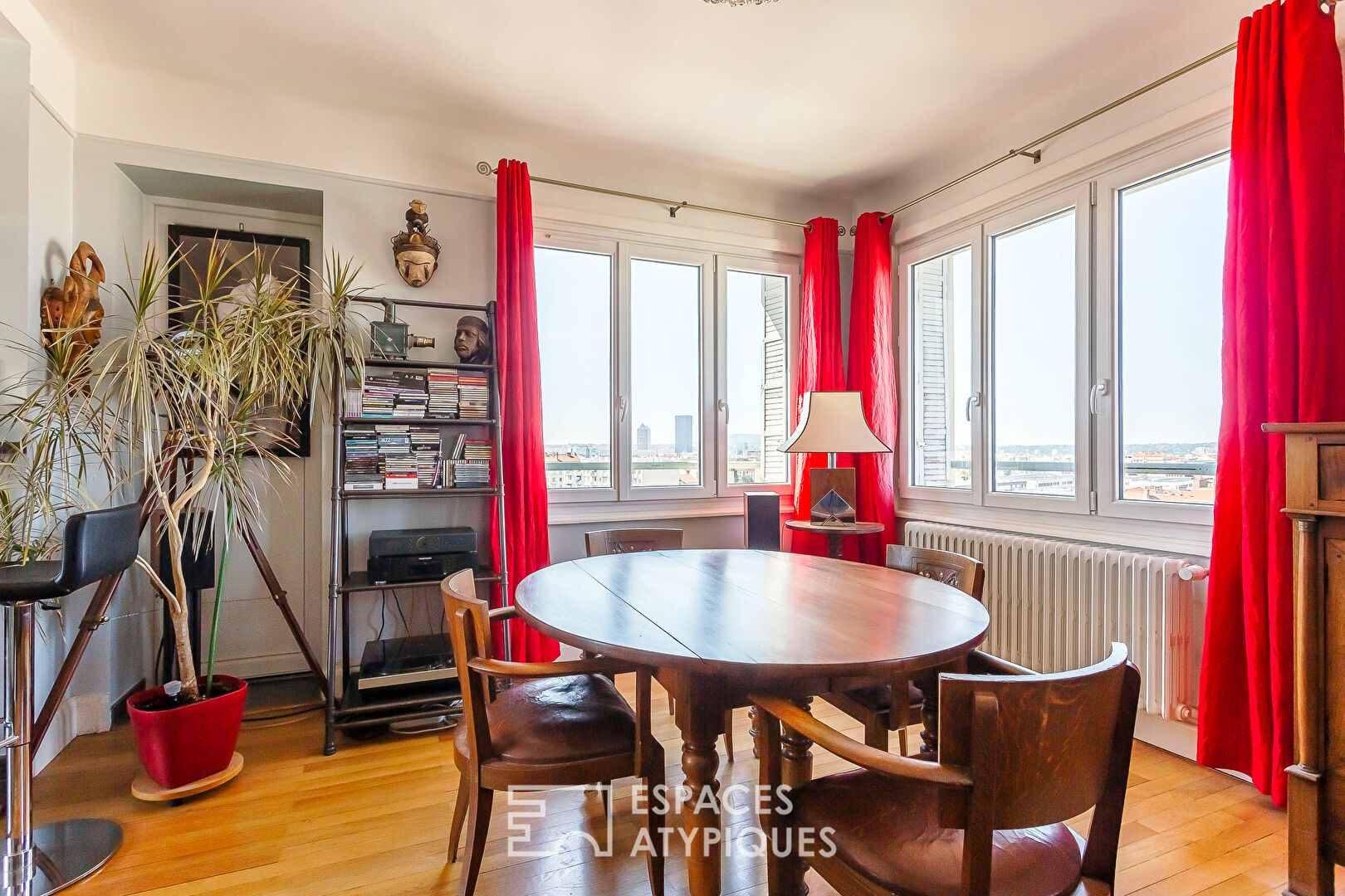 Appartement en dernier étage avec vue panoramique