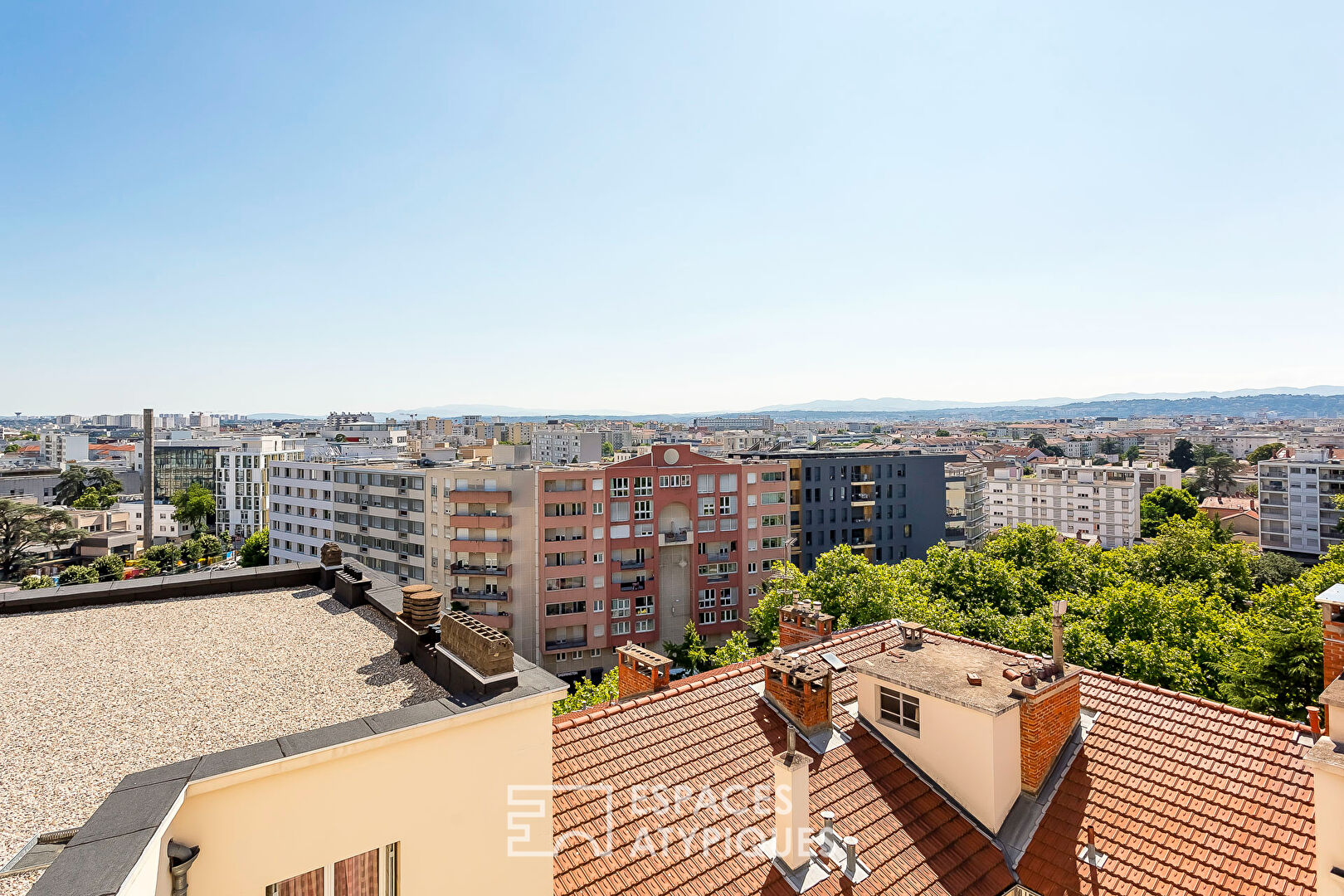 Appartement en dernier étage avec vue panoramique