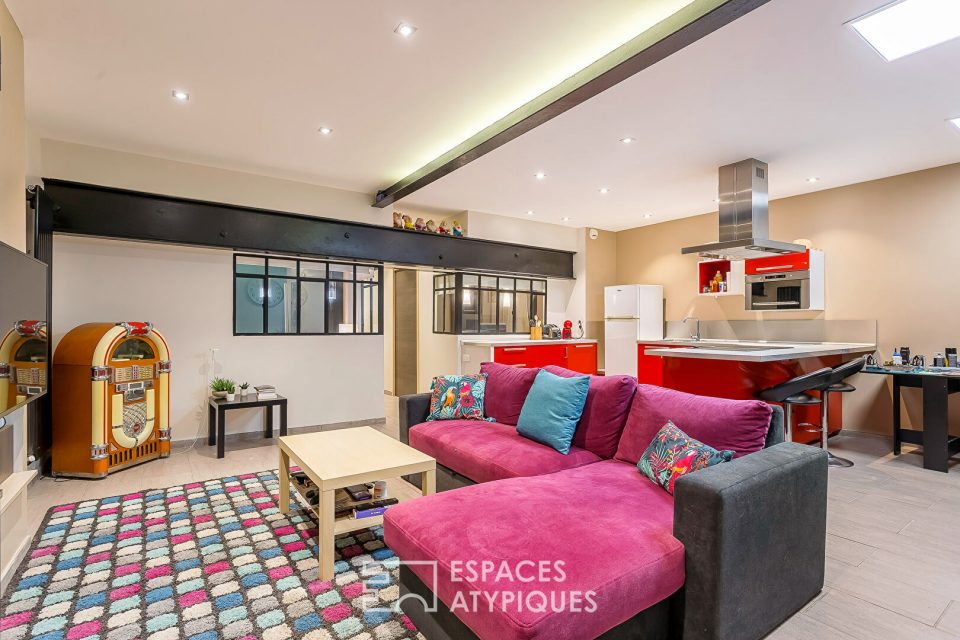 Appartement réhabilité dans une ancienne biscuiterie