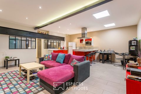 Appartement réhabilité dans une ancienne biscuiterie