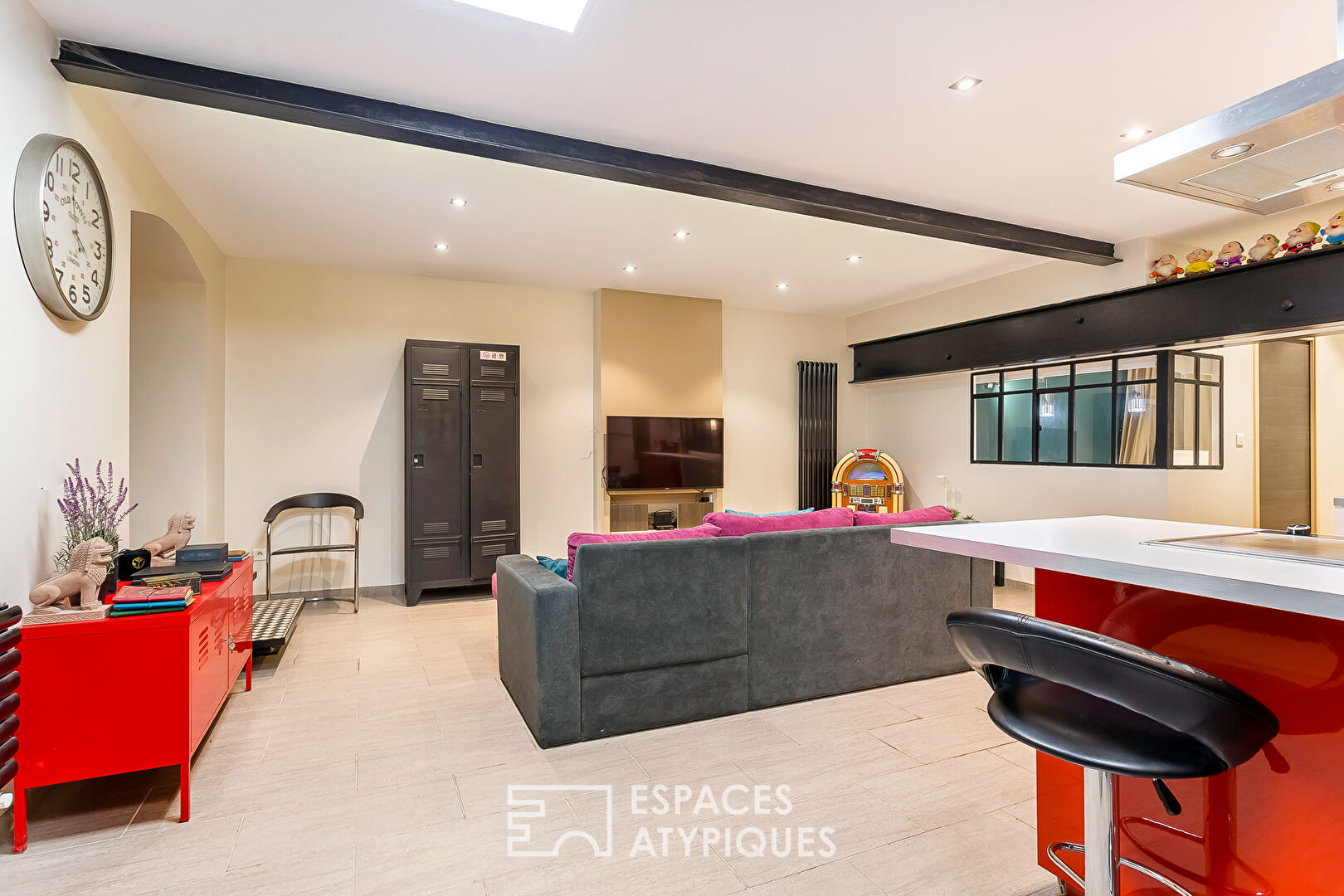 Appartement réhabilité dans une ancienne biscuiterie