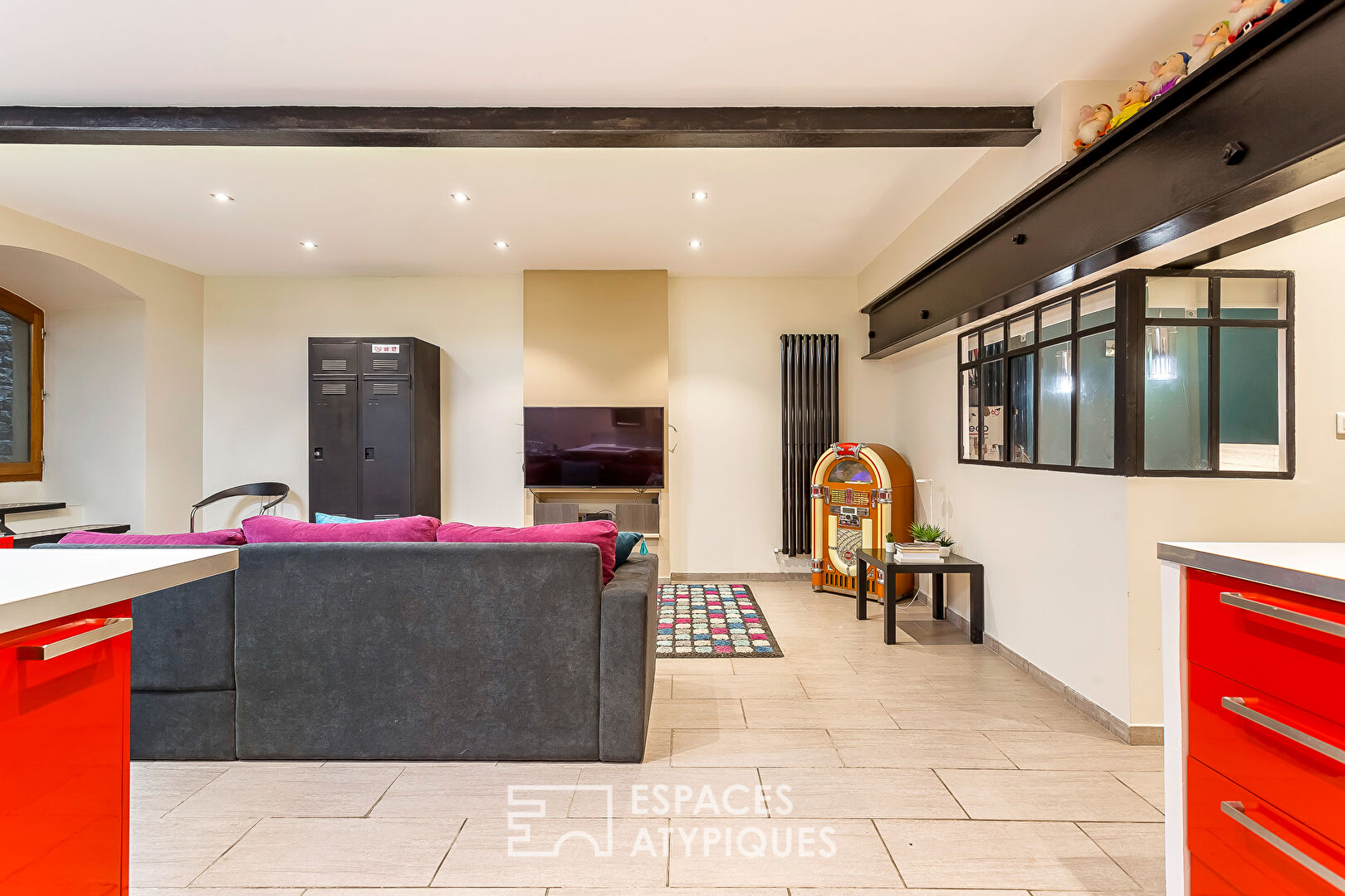 Appartement réhabilité dans une ancienne biscuiterie