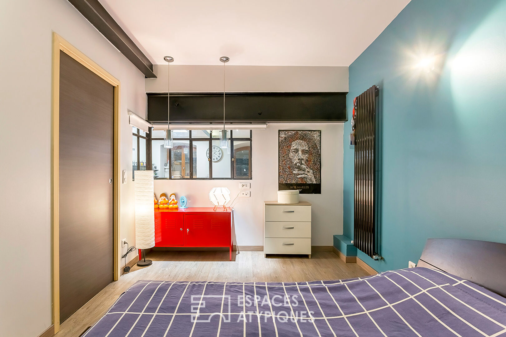 Appartement réhabilité dans une ancienne biscuiterie