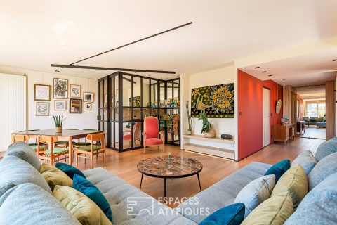Exceptional roof terrace with view of Fourvière