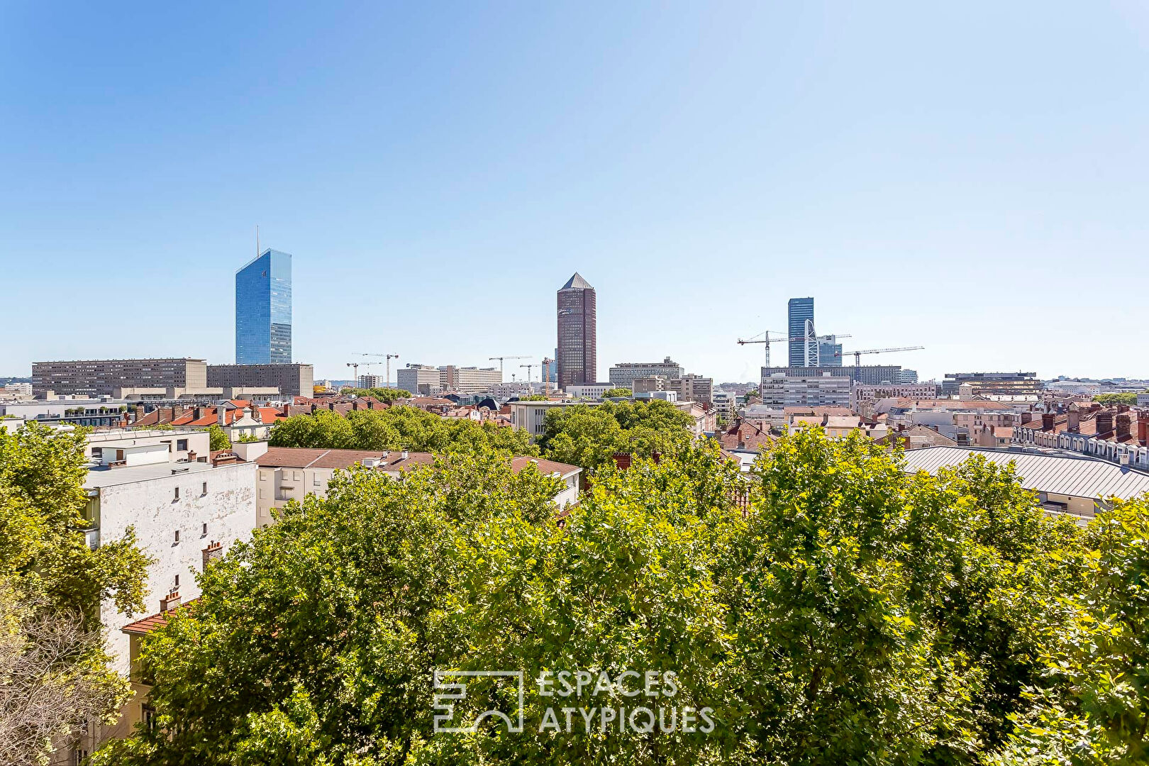 Toit terrasse d’exception avec vue Fourvière
