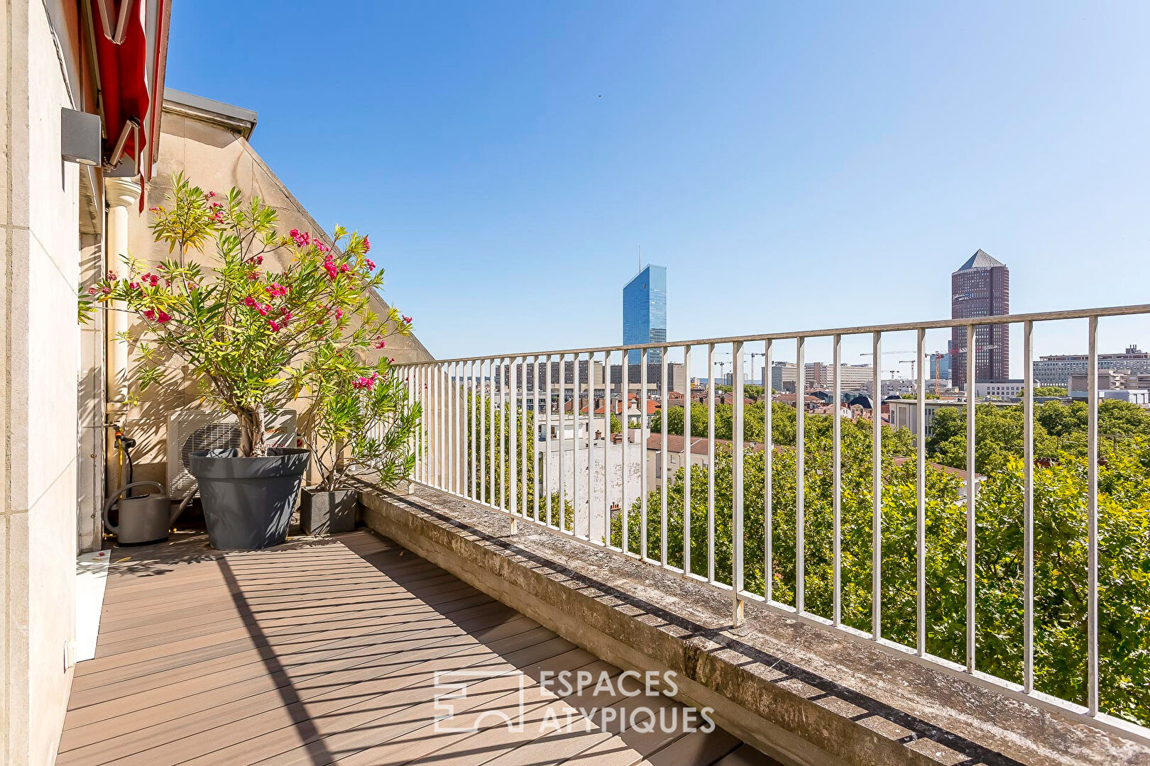 Toit terrasse d’exception avec vue Fourvière