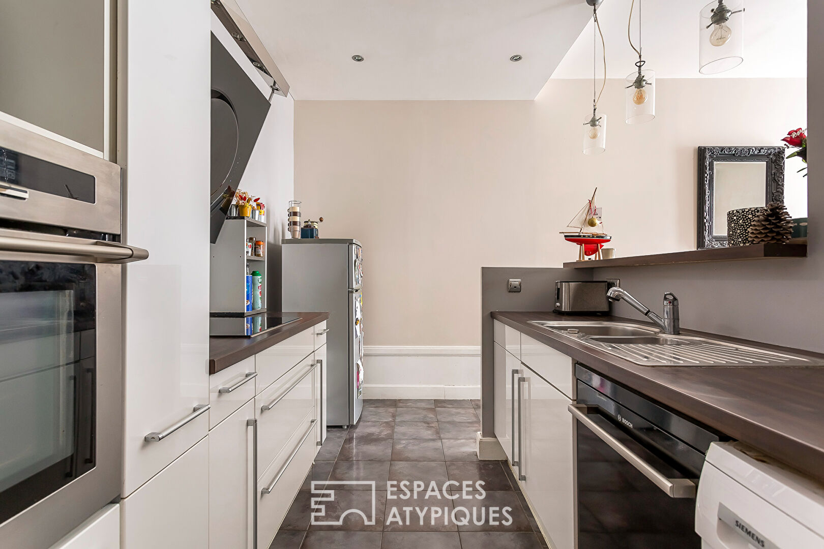 Renovated Haussmannian apartment