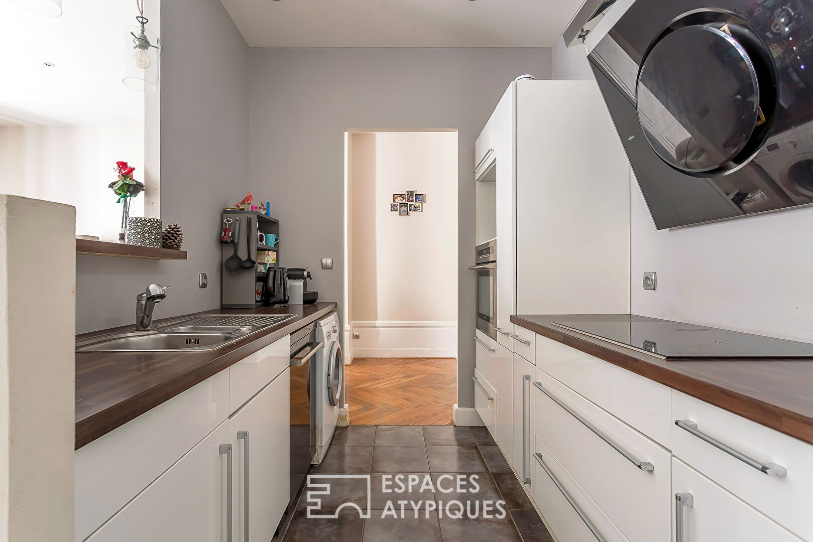 Renovated Haussmannian apartment